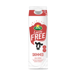 Arla Lactofree Skimmed Fresh 1L