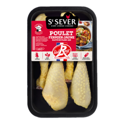 Pilons de poulet fermier Label Rouge x4
