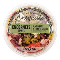 Encornets Olives vertes & Tomates  - 120g
