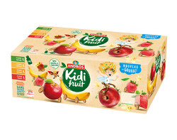 Pomme : Nature / Vanille / Banane / Fraise 40x85g