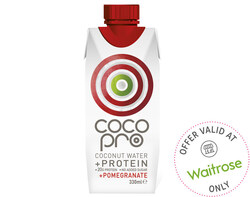 Protein Coconut Water with Pomegranate