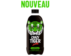 Crazy Tiger saveur Citron vert - PET 1L
