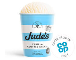 Jude's Vanilla Clotted Cream 460ml