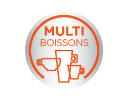 Pour des boissons variées : espressos premium, cafés gourmands, chocolats onctueux, thés glacés... 