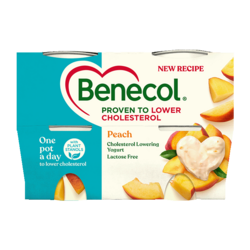 Peach yogurt x4