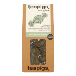 Tea Pigs Peppermint leaves 15 tea temples
