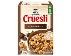 Quaker Cruesli Chocolate 450g