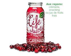 Bouteille de 120ml de jus de grenade Life Juice