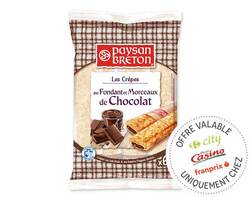 Crêpes Fourrées au Chocolat x6