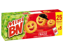 Mini BN Fraise 5x35g