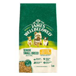 Senior Small Breed Turkey & Rice 1.5kg