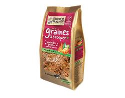 Graines à croquer amandes grillées 125g