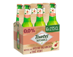 Tourtel Botanics Peche The Vert 6x27,5cl