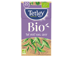 TETLEY Thé Vert Earl Grey BIO