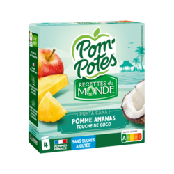 Punta Cana : Pomme Ananas touche de Coco 4*90g