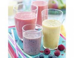 Recette de Smoothie aux fruits et à la crème anglaise