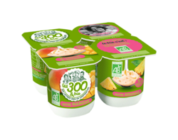Notre yaourt 2x mangue 2x ananas 4x125g
