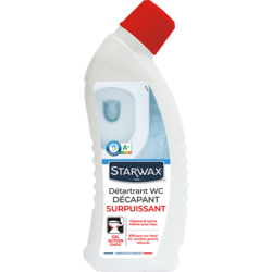 Détartrant décapant surpuissant gel pour WC 750ml