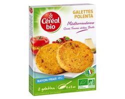 Galettes de Polenta Méditerranéenne