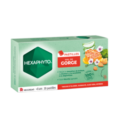 HEXAPHYTO Pastilles Mal de Gorge