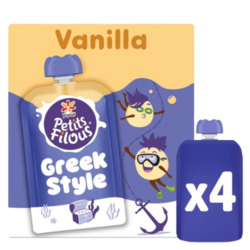 Petits Filous Greek Style Yogurt Pouch