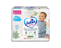 Couches Lotus Baby Douceur Naturelle T4x37