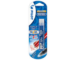 Blister étui de 3 recharges FriXion Ball / Clicker - Disponible dans 8 coloris