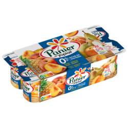 Panier de Yoplait 0% Fruits Jaunes 8x125g