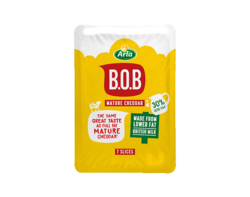 Arla B.O.B Mature Cheddar Slices 150g