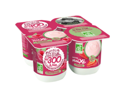Notre mixé 2x fraise 2xframboise 4x125g