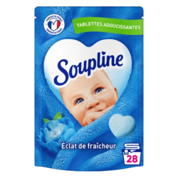 Soupline Tablettes Éclat de Fraîcheur 28 pcs