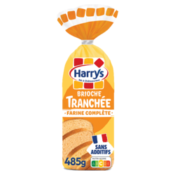 Brioche Tranchée Complète sans additifs 485g