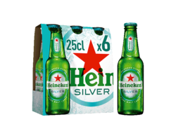 Heineken Silver 6/25cl