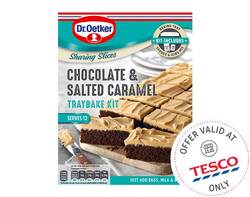 Dr. Oetker Chocolate & Caramel Traybake
