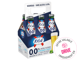 1664 0.0% Blonde - 6x25cl