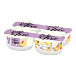 Recette au Fromage Blanc Pêche x4