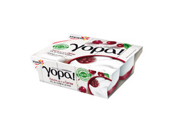 Yopa! Nature sur lit de Cerise 100gx4