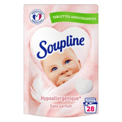 Soupline Tablettes Hypoallergénique 28 pcs