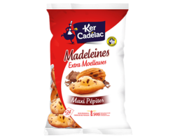 Madeleines Extra Moelleuses Maxi Pépites