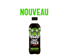 Crazy Tiger saveur Citron vert - PET 50cl