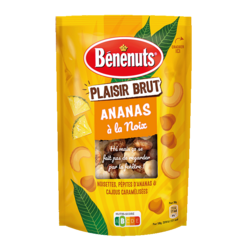 Plaisir Brut Ananas à la Noix 120G