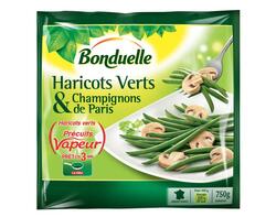 Duo Haricots verts & Champignons de Paris 750g