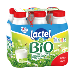 Lactel Bio 6X1L entier