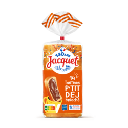 Tartines P'tit Dej Brioché 14tr