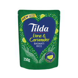 Lime and Coriander Basmati Rice 250g
