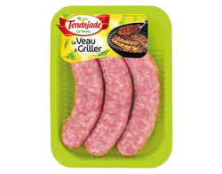 Saucisses de Veau type Toulouse 3x110g