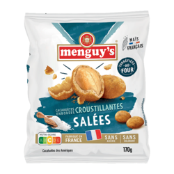 Cacahuètes enrobées Salées - 170g