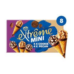 Mini Cônes Extrême Cookie Pécan X8