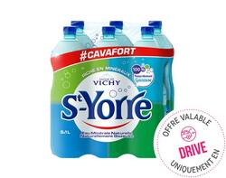 L’eau minérale gazeuse St-Yorre
