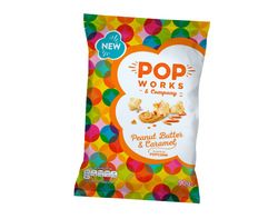 Peanut Butter & Caramel popcorn 90g